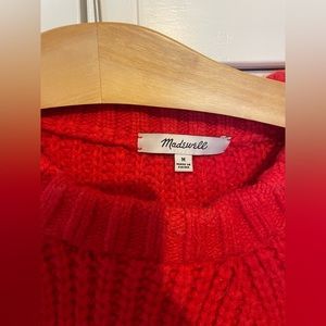 Red sweater